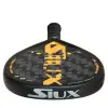 Pala de Pádel Siux Platinum Revolution 24K/ Negra y Naranja Pala de Pádel Siux Platinum Revolution 24K/ Negra y Naranja