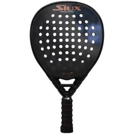 Pala de Pádel Siux SG Copper Edition 18K Sanyo/ Negra Pala de Pádel Siux SG Copper Edition 18K Sanyo/ Negra