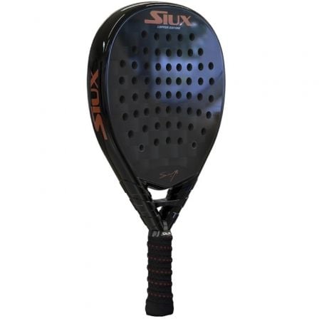 Pala de Pádel Siux SG Copper Edition 18K Sanyo/ Negra Pala de Pádel Siux SG Copper Edition 18K Sanyo/ Negra