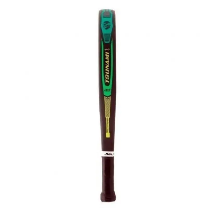 Pala de Pádel Siux Tsunami 5.0 3K/ Negra y Verde Pala de Pádel Siux Tsunami 5.0 3K/ Negra y Verde