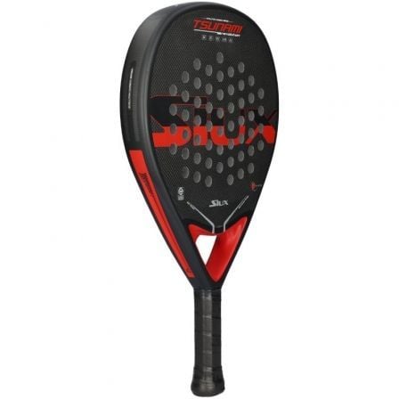 Pala de Pádel Siux Tsunami Revolution/ Roja y Negra Pala de Pádel Siux Tsunami Revolution/ Roja y Negra