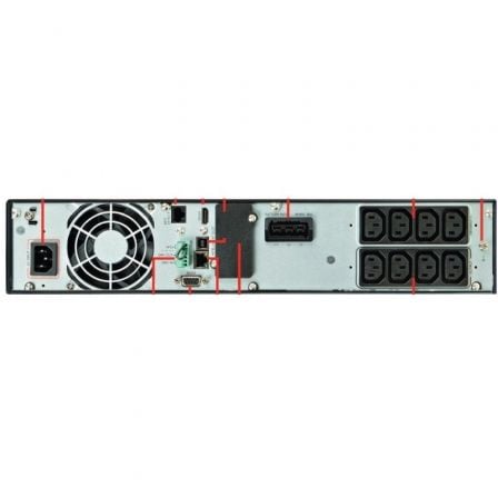 SAI Online Salicru SLC 1500 Twin RT3/ 1500VA-1500W/ 8 Salidas/ Formato Rack/Torre SAI Online Salicru SLC 1500 Twin RT3/ 1500VA-1500W/ 8 Salidas/ Formato Rack/Torre