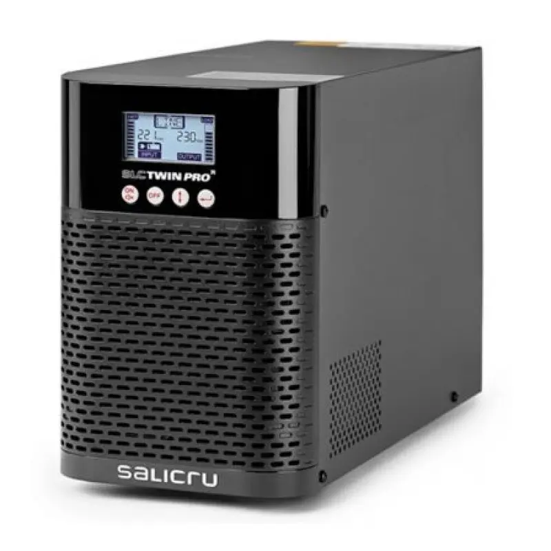 SAI Online Salicru Twin Pro2/ 700VA-630W/ 3 Salidas/ Formato Torre SAI Online Salicru Twin Pro2/ 700VA-630W/ 3 Salidas/ Formato Torre