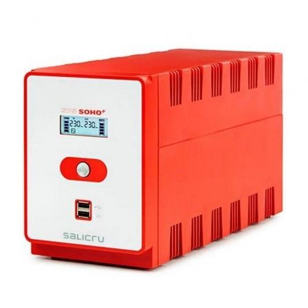 SAI Línea Interactiva Salicru SPS 1200 SOHO+ IEC/ 1200VA-720W/ 6 Salidas/ Formato Torre SAI Línea Interactiva Salicru SPS 1200 SOHO+ IEC/ 1200VA-720W/ 6 Salidas/ Formato Torre