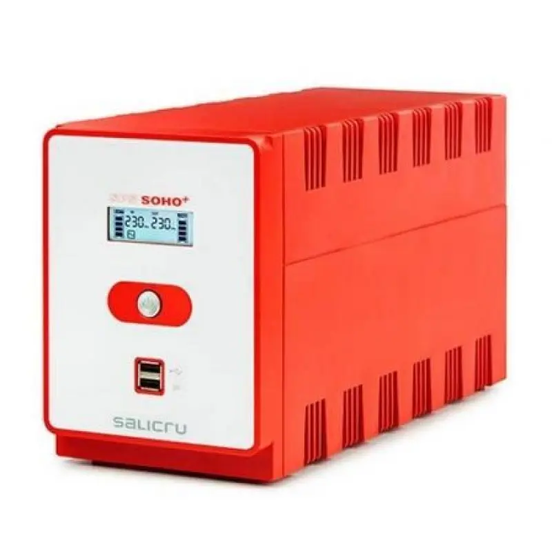 SAI Línea Interactiva Salicru SPS 1200 SOHO+ IEC/ 1200VA-720W/ 6 Salidas/ Formato Torre SAI Línea Interactiva Salicru SPS 1200 SOHO+ IEC/ 1200VA-720W/ 6 Salidas/ Formato Torre
