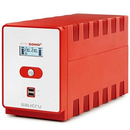 SAI Línea Interactiva Salicru SPS 1600 SOHO+/ 1600VA-960W/ 4 Salidas/ Formato Torre SAI Línea Interactiva Salicru SPS 1600 SOHO+/ 1600VA-960W/ 4 Salidas/ Formato Torre