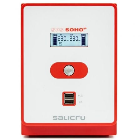 SAI Línea Interactiva Salicru SPS 1600 SOHO+/ 1600VA-960W/ 4 Salidas/ Formato Torre SAI Línea Interactiva Salicru SPS 1600 SOHO+/ 1600VA-960W/ 4 Salidas/ Formato Torre