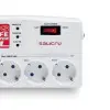 Regleta con interruptor Salicru SAFE MASTER/ 5 Tomas de corriente/ 1 Master/ 2 USB/ Cable 1.8m/ Blanca Regleta con interruptor Salicru SAFE MASTER/ 5 Tomas de corriente/ 1 Master/ 2 USB/ Cable 1.8m/ Blanca