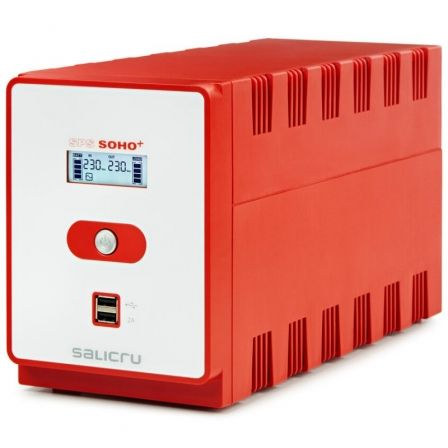 SAI Línea Interactiva Salicru SPS 1200 SOHO+/ 1200VA-720W/ 4 Salidas/ Formato Torre SAI Línea Interactiva Salicru SPS 1200 SOHO+/ 1200VA-720W/ 4 Salidas/ Formato Torre