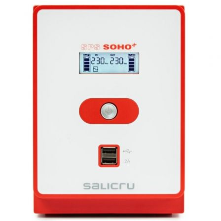 SAI Línea Interactiva Salicru SPS 1200 SOHO+/ 1200VA-720W/ 4 Salidas/ Formato Torre SAI Línea Interactiva Salicru SPS 1200 SOHO+/ 1200VA-720W/ 4 Salidas/ Formato Torre