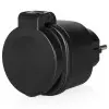 Set de Mini Enchufes para Exterior Smartwares SH4-99653/ Negros Set de Mini Enchufes para Exterior Smartwares SH4-99653/ Negros