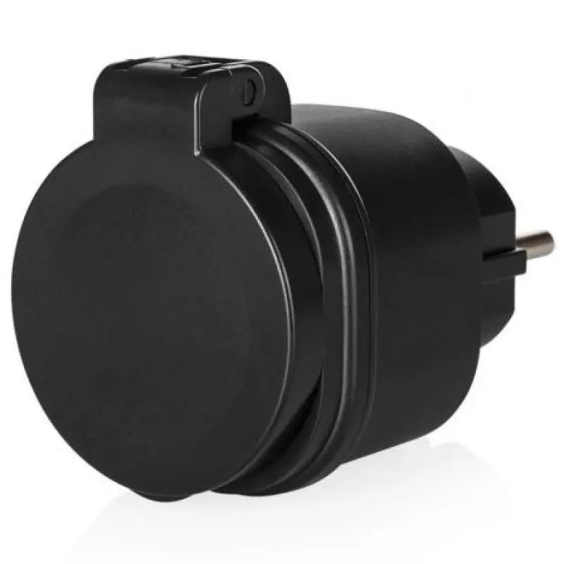 Set de Mini Enchufes para Exterior Smartwares SH4-99653/ Negros Set de Mini Enchufes para Exterior Smartwares SH4-99653/ Negros
