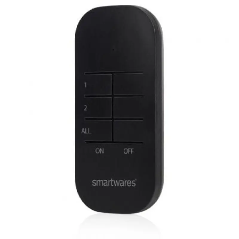 Set de Mini Enchufes para Exterior Smartwares SH4-99653/ Negros Set de Mini Enchufes para Exterior Smartwares SH4-99653/ Negros