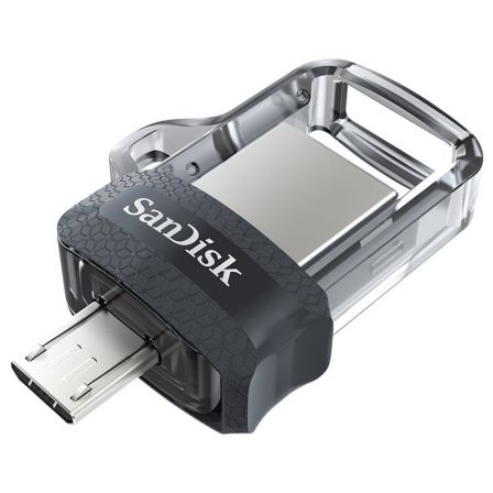 Pendrive 128GB SanDisk Dual m3.0 Ultra USB 3.0/ MicroUSB Pendrive 128GB SanDisk Dual m3.0 Ultra USB 3.0/ MicroUSB