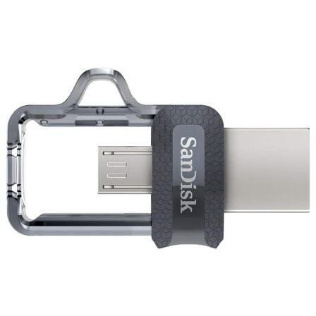 Pendrive 128GB SanDisk Dual m3.0 Ultra USB 3.0/ MicroUSB Pendrive 128GB SanDisk Dual m3.0 Ultra USB 3.0/ MicroUSB