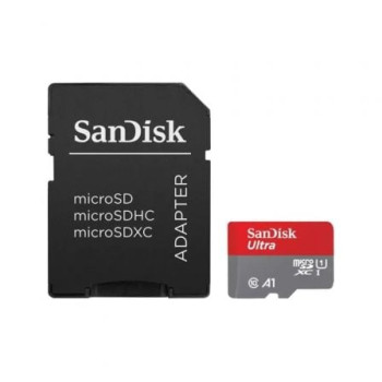 Tarjeta de Memoria SanDisk Ultra 64GB microSD XC con Adaptador/ Clase 10/ 140MBs Tarjeta de Memoria SanDisk Ultra 64GB microSD XC con Adaptador/ Clase 10/ 140MBs