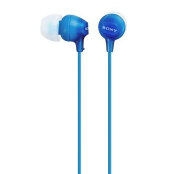 Auriculares Intrauditivos Sony MDR-EX15APLI/ con Micrófono/ Jack 3.5/ Azules Auriculares Intrauditivos Sony MDR-EX15APLI/ con Micrófono/ Jack 3.5/ Azules