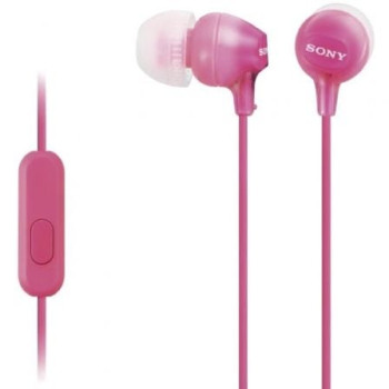 Auriculares Intrauditivos Sony MDR-EX15APPI/ con Micrófono/ Jack 3.5/ Rosas Auriculares Intrauditivos Sony MDR-EX15APPI/ con Micrófono/ Jack 3.5/ Rosas