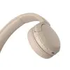 Auriculares inalámbricos Sony WH-CH520/ con Micrófono/ Bluetooth/ Beige