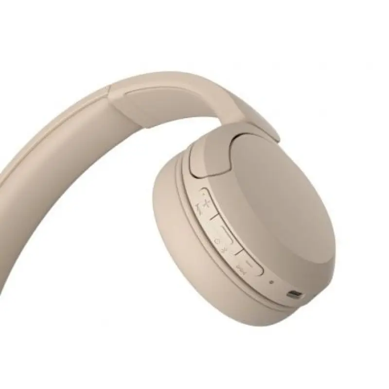 Auriculares inalámbricos Sony WH-CH520/ con Micrófono/ Bluetooth/ Beige Auriculares inalámbricos Sony WH-CH520/ con Micrófono/ Bluetooth/ Beige