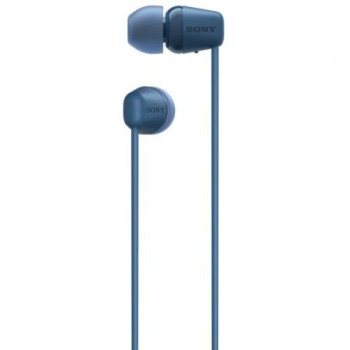 Auriculares Inalámbrico Intrauditivos Sony WI-C100/ con Micrófono/ Bluetooth/ Azules Auriculares Inalámbrico Intrauditivos Sony WI-C100/ con Micrófono/ Bluetooth/ Azules