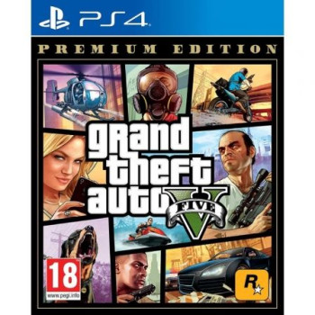 Juego para Consola Sony PS4 Grand Theft Auto V Edición Premium Juego para Consola Sony PS4 Grand Theft Auto V Edición Premium