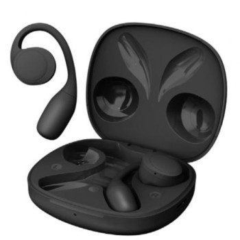 Auriculares Deportivos Bluetooth SPC Ether 2 Sense con estuche de carga/ Autonomía 8h/ Negros Auriculares Deportivos Bluetooth SPC Ether 2 Sense con estuche de carga/ Autonomía 8h/ Negros