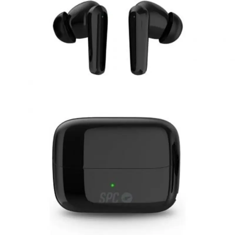 Auriculares Bluetooth SPC Ether 2 Pro con estuche de carga/ Autonomía 6.5h/ Negros Auriculares Bluetooth SPC Ether 2 Pro con estuche de carga/ Autonomía 6.5h/ Negros