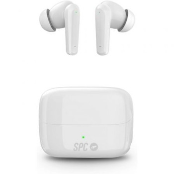 Auriculares Bluetooth SPC Ether 2 Pro con estuche de carga/ Autonomía 6.5h/ Blancos Auriculares Bluetooth SPC Ether 2 Pro con estuche de carga/ Autonomía 6.5h/ Blancos