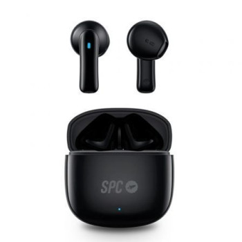 Auriculares Bluetooth SPC Zion 2 Play con estuche de carga/ Autonomía 7h/ Negros Auriculares Bluetooth SPC Zion 2 Play con estuche de carga/ Autonomía 7h/ Negros