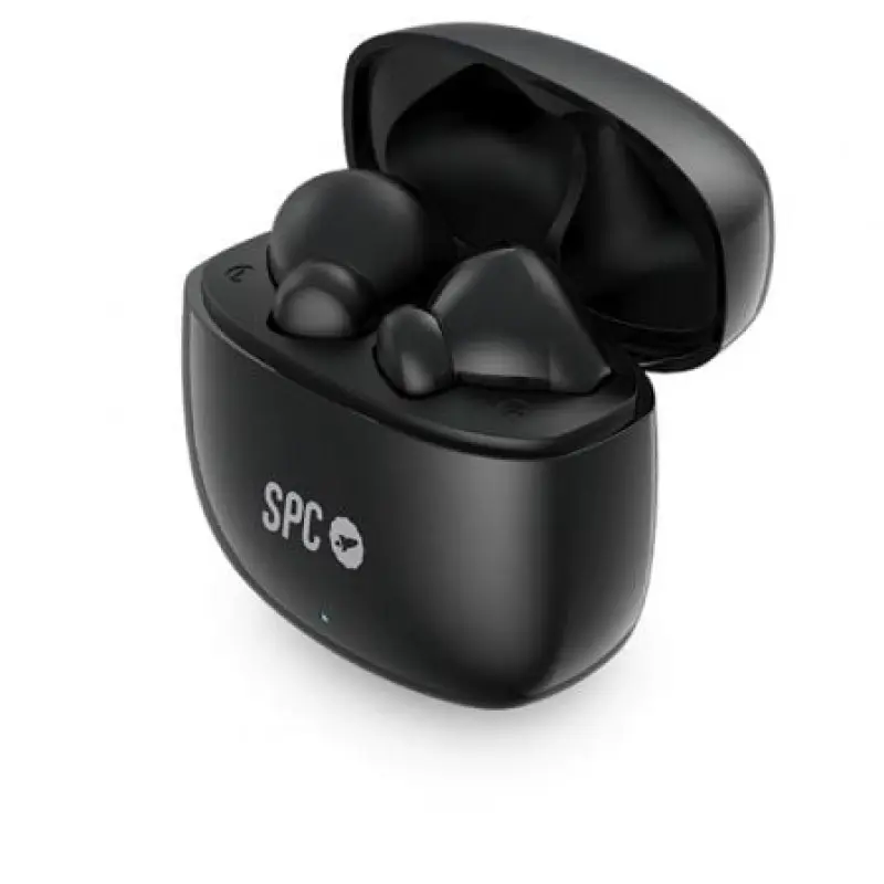 Auriculares Bluetooth SPC Zion 2 Play con estuche de carga/ Autonomía 7h/ Negros Auriculares Bluetooth SPC Zion 2 Play con estuche de carga/ Autonomía 7h/ Negros