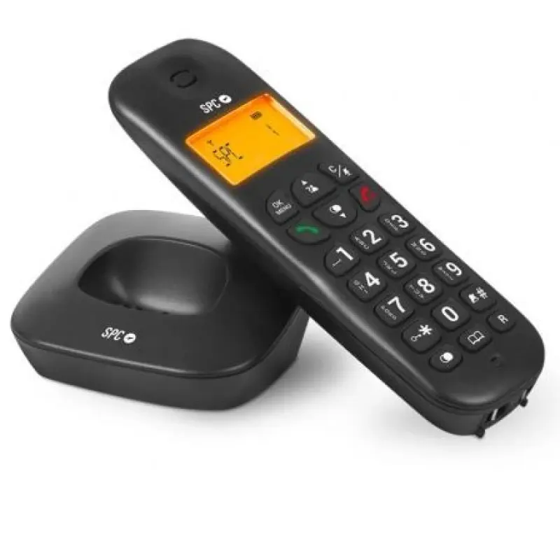 Teléfono Inalámbrico SPC Air/ Negro Teléfono Inalámbrico SPC Air/ Negro