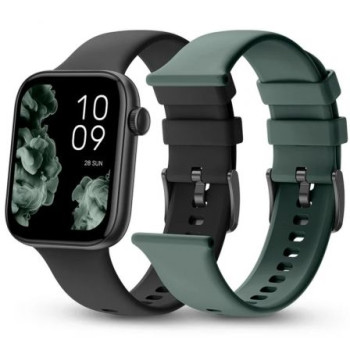 Smartwatch SPC Smartee Duo 2 9650N/ Notificaciones/ Frecuencia Cardíaca/ Negro/ Incluye Correa Extra Smartwatch SPC Smartee Duo 2 9650N/ Notificaciones/ Frecuencia Cardíaca/ Negro/ Incluye Correa Extra