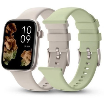 Smartwatch SPC Smartee Duo 2 9650B/ Notificaciones/ Frecuencia Cardíaca/ Blanco/ Incluye Correa Extra Smartwatch SPC Smartee Duo 2 9650B/ Notificaciones/ Frecuencia Cardíaca/ Blanco/ Incluye Correa Extra