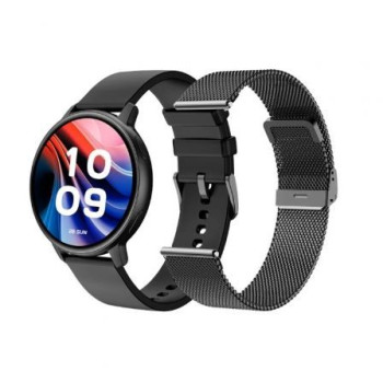 Smartwatch SPC Smartee Duo Classic 9652N/ Notificaciones/ Frecuencia Cardíaca/ Negro/ Incluye Correa Extra Smartwatch SPC Smartee Duo Classic 9652N/ Notificaciones/ Frecuencia Cardíaca/ Negro/ Incluye Correa Extra