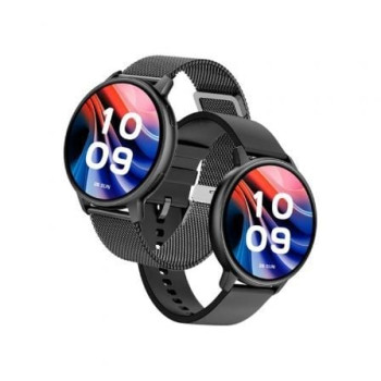 Smartwatch SPC Smartee Duo Classic 9652N/ Notificaciones/ Frecuencia Cardíaca/ Negro/ Incluye Correa Extra Smartwatch SPC Smartee Duo Classic 9652N/ Notificaciones/ Frecuencia Cardíaca/ Negro/ Incluye Correa Extra