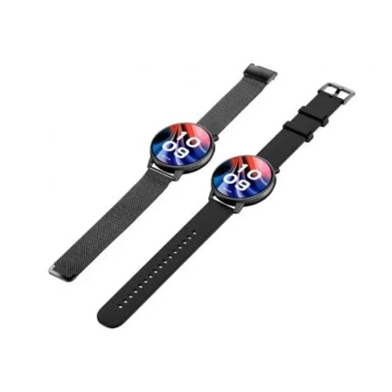 Smartwatch SPC Smartee Duo Classic 9652N/ Notificaciones/ Frecuencia Cardíaca/ Negro/ Incluye Correa Extra Smartwatch SPC Smartee Duo Classic 9652N/ Notificaciones/ Frecuencia Cardíaca/ Negro/ Incluye Correa Extra