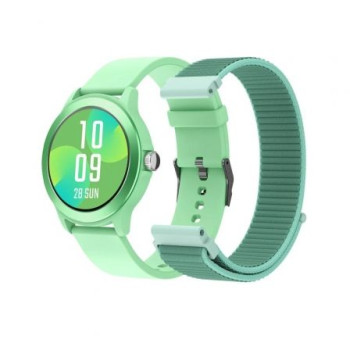 Smartwatch SPC Smartee Duo Vivo 9651R/ Notificaciones/ Frecuencia Cardíaca/ Verde Menta/ Incluye Correa Extra Smartwatch SPC Smartee Duo Vivo 9651R/ Notificaciones/ Frecuencia Cardíaca/ Verde Menta/ Incluye Correa Extra