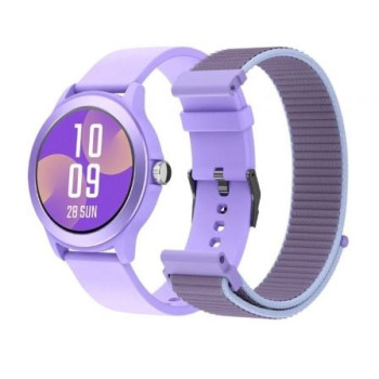 Smartwatch SPC Smartee Duo Vivo 9651T/ Notificaciones/ Frecuencia Cardíaca/ Púrpura/ Incluye Correa Extra Smartwatch SPC Smartee Duo Vivo 9651T/ Notificaciones/ Frecuencia Cardíaca/ Púrpura/ Incluye Correa Extra