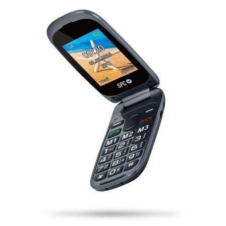 Teléfono Móvil SPC Harmony para Personas Mayores/ Negro Teléfono Móvil SPC Harmony para Personas Mayores/ Negro