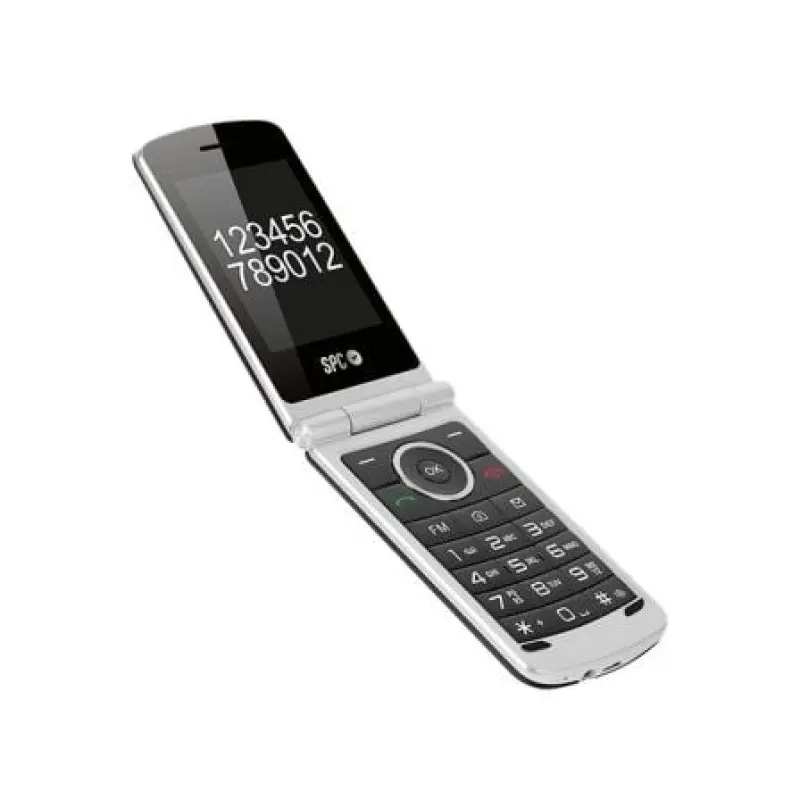 Teléfono Móvil SPC Opal para Personas Mayores/ Negro Teléfono Móvil SPC Opal para Personas Mayores/ Negro