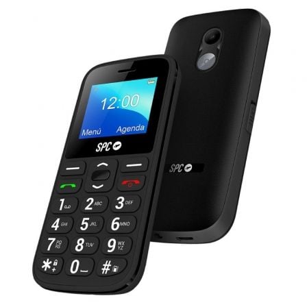 Teléfono Móvil SPC Fortune 2 4G para Personas Mayores/ Negro Teléfono Móvil SPC Fortune 2 4G para Personas Mayores/ Negro