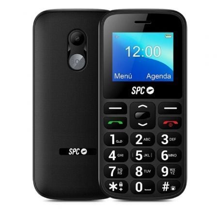 Teléfono Móvil SPC Fortune 2 4G para Personas Mayores/ Negro Teléfono Móvil SPC Fortune 2 4G para Personas Mayores/ Negro