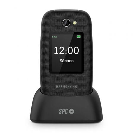 Teléfono Móvil SPC Harmony 4G para Personas Mayores/ Negro Teléfono Móvil SPC Harmony 4G para Personas Mayores/ Negro