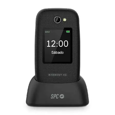 Teléfono Móvil SPC Harmony 4G para Personas Mayores/ Negro Teléfono Móvil SPC Harmony 4G para Personas Mayores/ Negro
