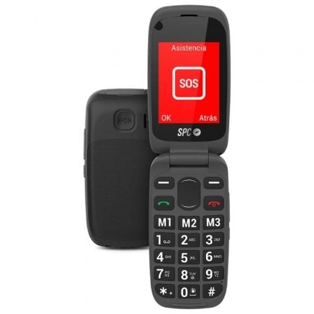 Teléfono Móvil SPC Harmony 4G para Personas Mayores/ Negro Teléfono Móvil SPC Harmony 4G para Personas Mayores/ Negro