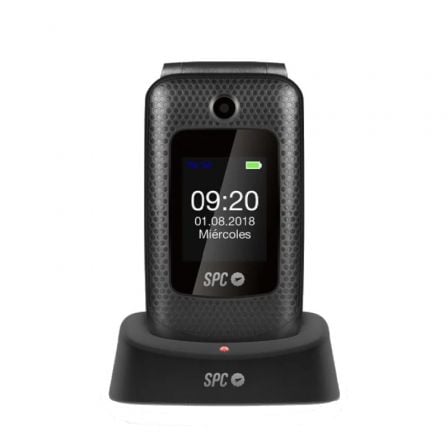 Teléfono Móvil SPC Magnus para Personas Mayores/ Negro Teléfono Móvil SPC Magnus para Personas Mayores/ Negro