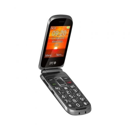 Teléfono Móvil SPC Magnus para Personas Mayores/ Negro Teléfono Móvil SPC Magnus para Personas Mayores/ Negro