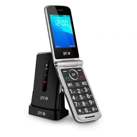 Teléfono Móvil SPC Prince 4G para Personas Mayores/ Negro Teléfono Móvil SPC Prince 4G para Personas Mayores/ Negro