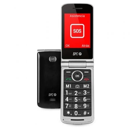 Teléfono Móvil SPC Prince 4G para Personas Mayores/ Negro Teléfono Móvil SPC Prince 4G para Personas Mayores/ Negro